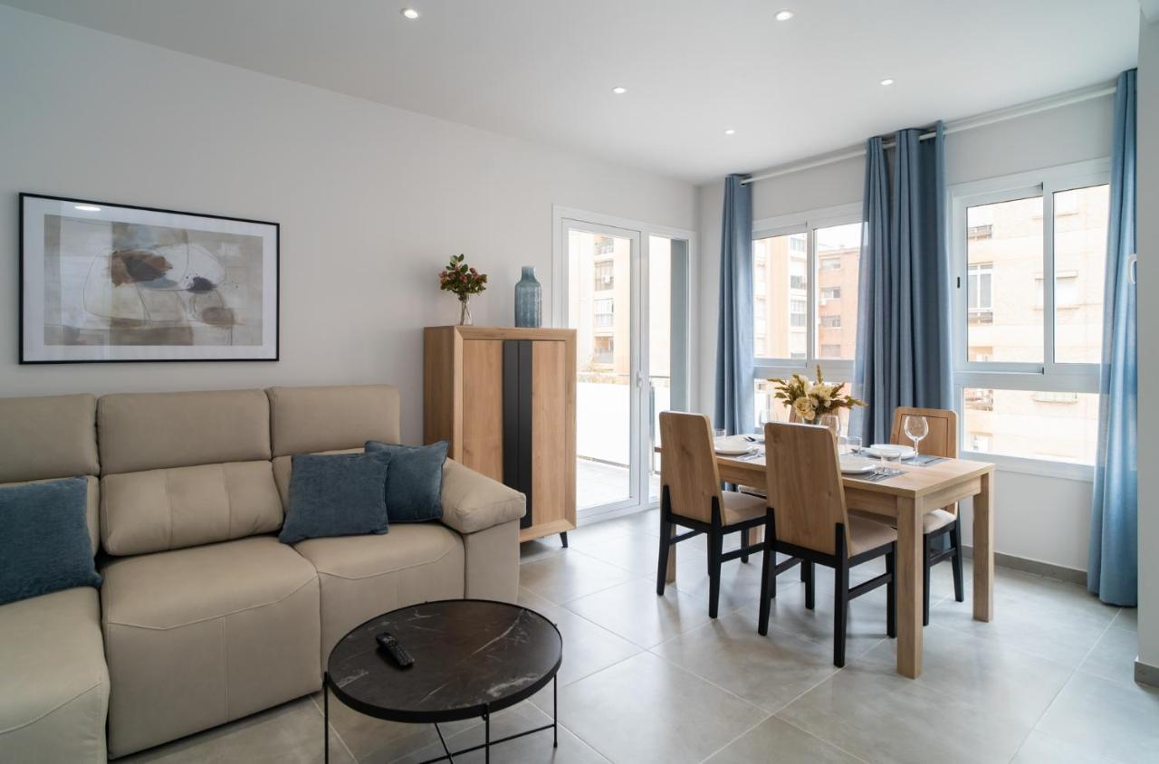Aac Malaga - Apartamento Con Terraza, Muy Amplio, Totalmente Equipado, Cerca Del Centro Y Nuevo! 외부 사진
